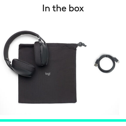 Logitech Zone Vibe Auriculares Inalámbricos Bluetooth 40mm 20 Horas Batería