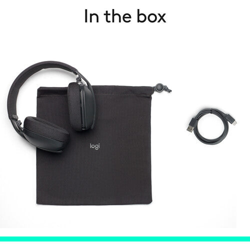 Logitech Zone Vibe Auriculares Inalámbricos Bluetooth 40mm 20 Horas Batería