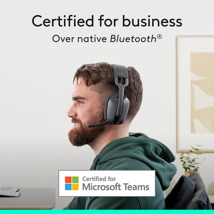 Logitech Zone Vibe Auriculares Inalámbricos Bluetooth 40mm 20 Horas Batería