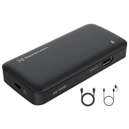 NearStream Gaming 4K kit streaming cámara micrófono XLR USB mesa