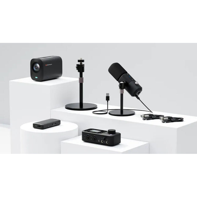 NearStream Gaming 4K kit streaming cámara micrófono XLR USB mesa