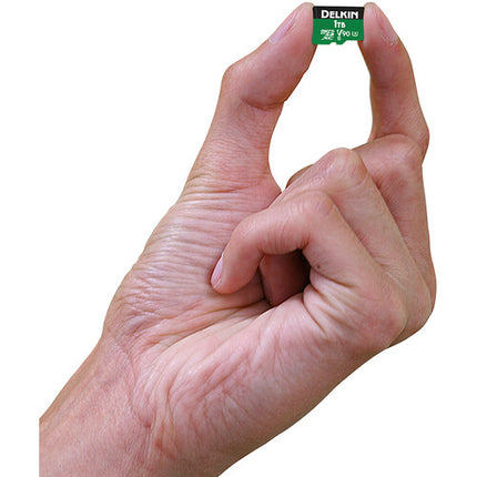 Delkin Devices Tarjeta microSDXC 1TB UHS-II 300MB/s con Adaptador SD