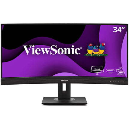 ViewSonic VG3456CA Monitor Curvo 34" Ultrapanorámico 1440p 100 Hz USB-C 100W