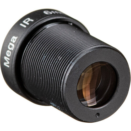 Lente fijo 6mm M12 para cámaras Axis Q6100-E Q6010-E 4 unidades
