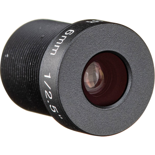 Lente fijo 6mm M12 para cámaras Axis Q6100-E Q6010-E 4 unidades
