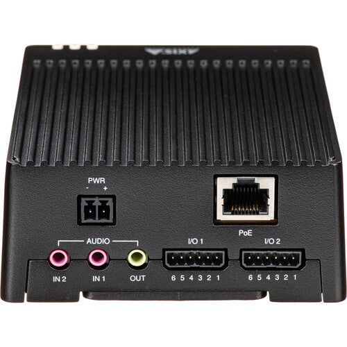 Axis Communications D3110 Mk II Hub de conectividad para video en red con dos entradas de audio y una salida