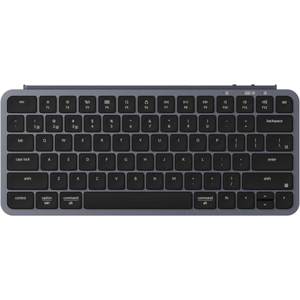 Keychron B1 Pro Teclado Inalámbrico Ultra Delgado 2.4 GHz Bluetooth 5.2 77 Teclas Space Gray