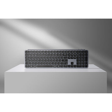 Keychron B6 Pro Teclado Inalámbrico Ultrafino 2.4GHz Bluetooth 5.2 1200h Batería Space Gray