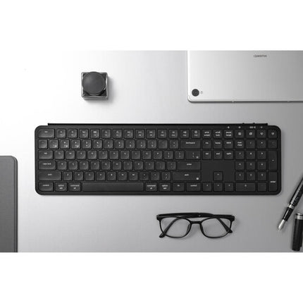 Keychron B6 Pro Teclado Inalámbrico Ultrafino 2.4GHz Bluetooth 5.2 1200h Batería Space Gray