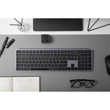 Keychron B6 Pro Teclado Inalámbrico Ultrafino 2.4GHz Bluetooth 5.2 1200h Batería Space Gray