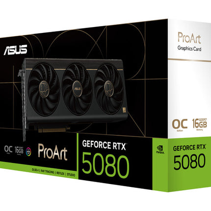 ASUS GeForce RTX 5080 ProArt OC Tarjeta Gráfica 16GB GDDR7 2730MHz