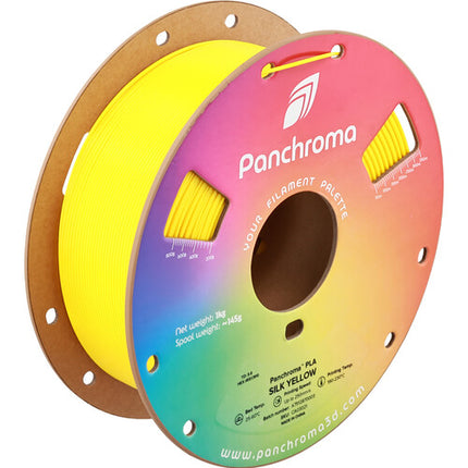 Polymaker Panchroma Silk PLA Filamento 1kg Diámetro 1.75mm Amarillo Seda