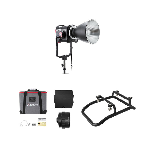 Aputure STORM 700x Luz LED Tunable White 16730 Lux 2500-10000K Cine Kit