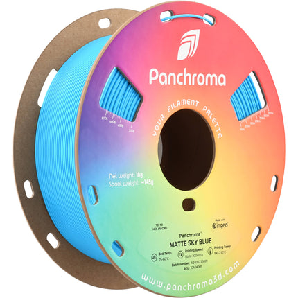 Polymaker Panchroma PLA Mate Filamento 1kg 1.75mm Azul Cielo