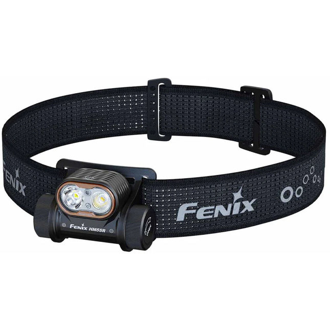Fenix Linterna Frontal Recargable HM55R 1200 Lúmenes Batería 18350
