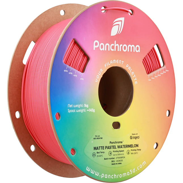 Polymaker Panchroma Filamento PLA Mate 1kg Diámetro 1.75mm Pastel Sandía