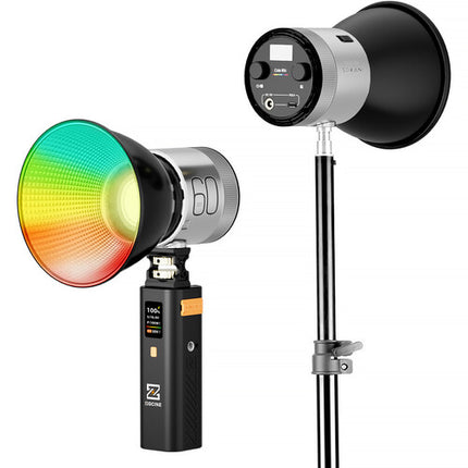 Sokani Cola 60c Luz LED portátil para video RGB 2700-6500K CRI 95 con difusor