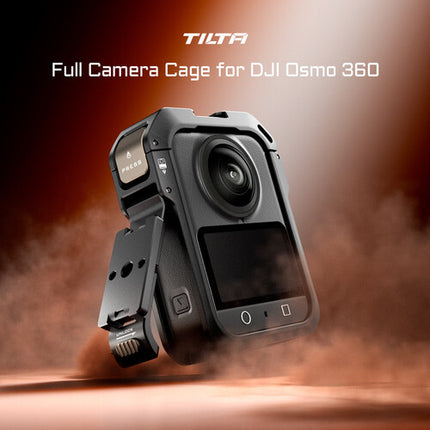 Tilta Kit Montura Horizontal Jaula para Cámara DJI Osmo 360 con Protector de Lente y Correa