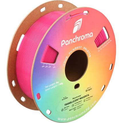 Polymaker Panchroma Filamento PLA Translúcido 1kg Diámetro 1.75mm Magenta