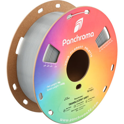 Polymaker Panchroma Filamento PLA Translúcido 1kg Gris 1.75mm Diámetro 200mm/s Velocidad de Impresión