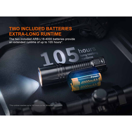 Fenix TK35R Linterna táctica recargable 5800 lúmenes 4000mAh USB-C