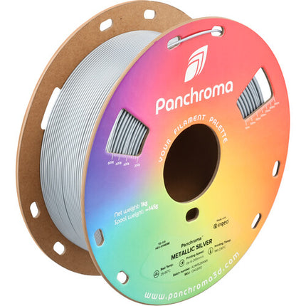 Polymaker Panchroma Metallic Filamento PLA 1kg Plata Metalica 1.75mm