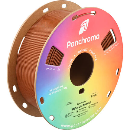 Polymaker Panchroma Metallic PLA Filamento 1kg 1.75mm Bronce Metálico