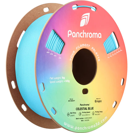 Polymaker Panchroma Celestial Filamento PLA Azul Celestial 1kg 1.75mm