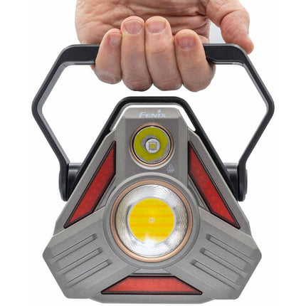 Fenix Flashlight CP50R Linterna de Trabajo Recargable 5500 Lúmenes 8 Niveles de Brillo