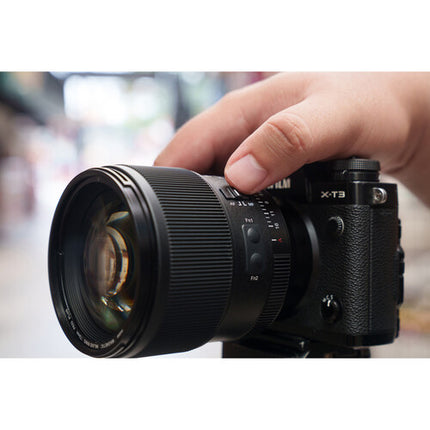 Kase 85mm f1.4 AF Lente para FUJIFILM X Apertura rápida 27.6cm enfoque mínimo con estuche protector