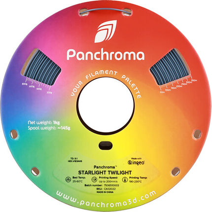 Polymaker Panchroma Starlight Filamento PLA 1kg Azul Oscuro 1.75mm