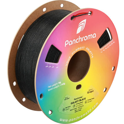 Polymaker Panchroma Galaxy Filamento PLA Negro 1kg 1.75mm 40-60mm/s