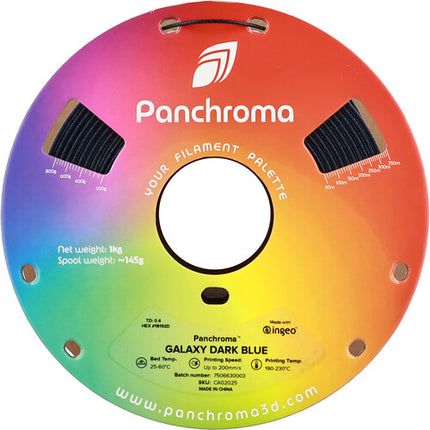 Polymaker Panchroma Galaxy Filamento PLA 1kg Azul Oscuro 1.75mm