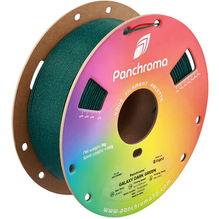 Polymaker Panchroma Galaxy Filamento PLA 1kg 1.75mm Verde Oscuro