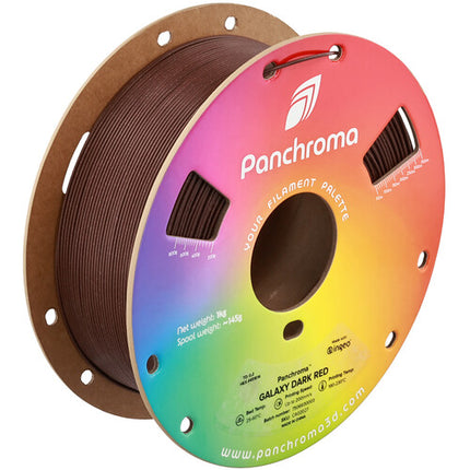 Polymaker Panchroma Galaxy Filamento PLA 1kg 1.75mm Rojo Oscuro