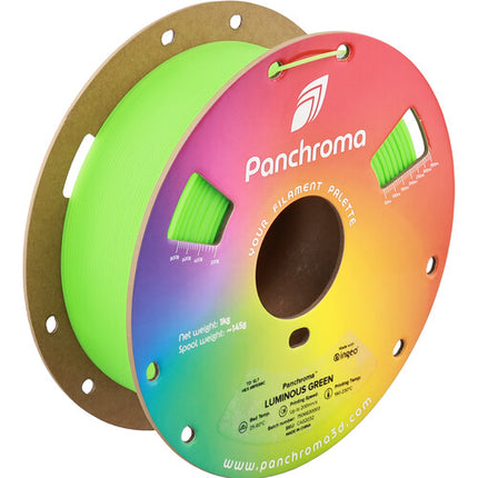 Polymaker Panchroma Luminous PLA Filamento 1kg 1.75mm Verde Luminoso