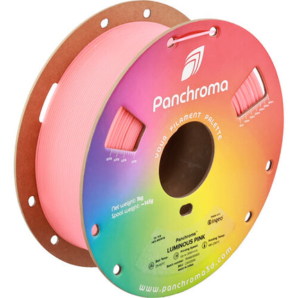 Polymaker Panchroma Luminous PLA Filamento Impresión 1kg 1.75mm Rosa Luminoso