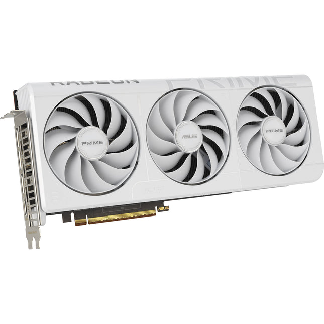 ASUS Radeon RX 9070 XT Prime OC White Tarjeta Gráfica 16GB GDDR6 3030 MHz