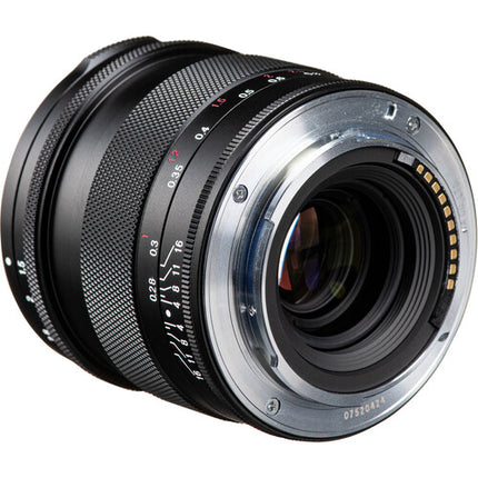 Voigtlander Nokton 28mm f1.5 objetivo gran angular compacto Sony E con parasol