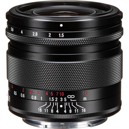 Voigtlander Nokton 28mm f1.5 objetivo gran angular compacto Sony E con parasol