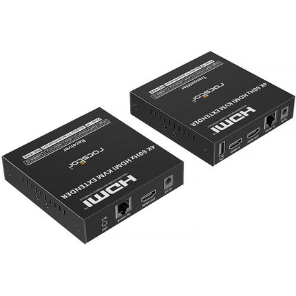 Rocstor TrueReach TR20 Extensor KVM HDMI 4K60 hasta 120 m con USB y RS-232