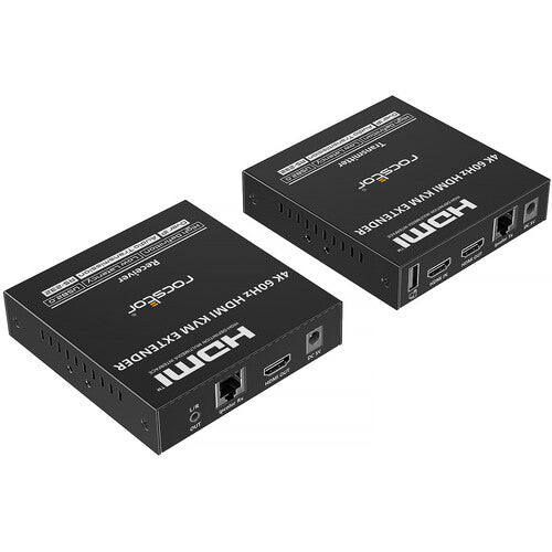 Rocstor TrueReach TR20 Extensor KVM HDMI 4K60 hasta 120 m con USB y RS-232