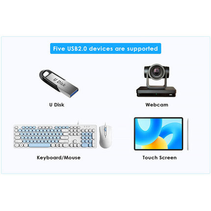Rocstor TrueReach TR20 Extensor KVM HDMI 4K60 hasta 120 m con USB y RS-232