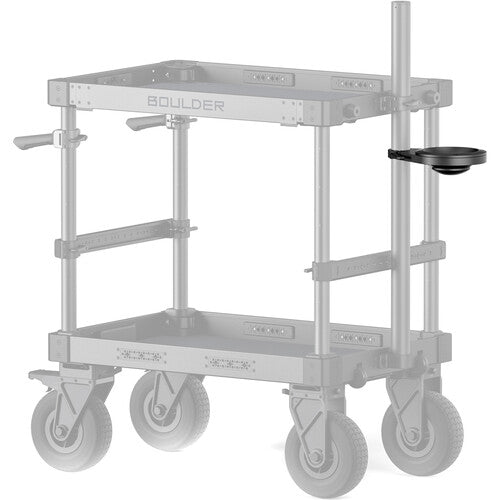 Tilta Adaptador de Montura Bola 150mm para Carro Cámara Boulder Negro Ajustable sin Herramientas