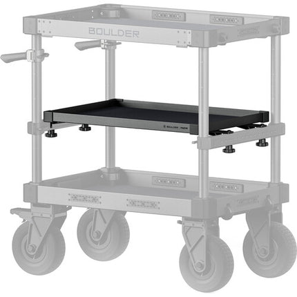 Tilta Bandeja Intermedia para Carrito de Cámara Boulder Altura Ajustable Negro