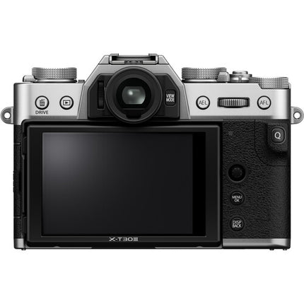 FUJIFILM X-T30 III Cámara Sin Espejo 26.1MP 4K 60p 23mm f/2.8 WR Plata
