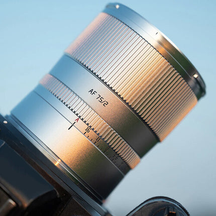 TTArtisan AF 75mm f2 Lente para Nikon Z Full-Frame Diafragma 9 hojas
