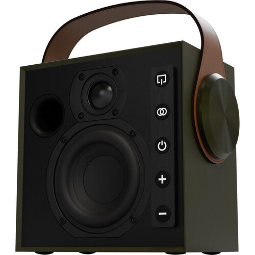 Morel Biggie Altavoz Bluetooth Portátil Verde Oliva 20 Horas Reproducción 164 Pies Alcance