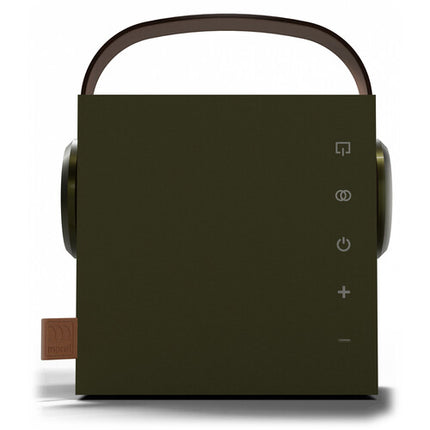 Morel Biggie Altavoz Bluetooth Portátil Verde Oliva 20 Horas Reproducción 164 Pies Alcance
