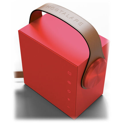Morel Biggie Altavoz Bluetooth portátil 4" Woofer 20 horas reproducción Ruby Red